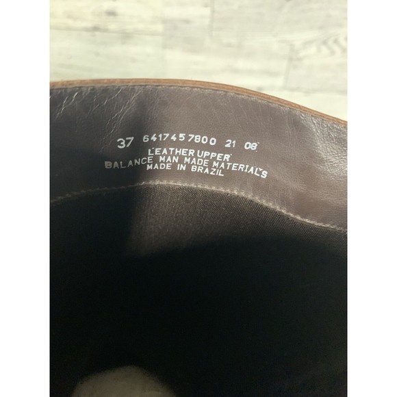 Dansko Delilah‎ Equestrian Riding Tall Boots Brown Size 37 Leather - Picture 14 of 16